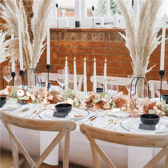 Fall Maple Leaf Garland, 5.9Ft Hanging Vine Artificial Autumn Foliage - Picture 5 of 8